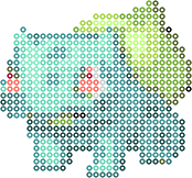 妙蛙种子 bead pattern