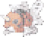 Seaking bead pattern