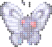 巴大蝶 bead pattern