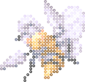 大针蜂 bead pattern