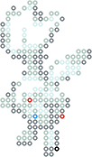 Togetic bead pattern
