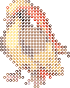 大比鸟 bead pattern