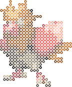 烈雀 bead pattern