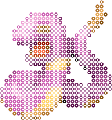 阿柏蛇 bead pattern