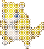 穿山鼠 bead pattern