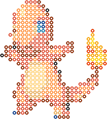 小火龙 bead pattern