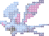 超音蝠 bead pattern