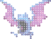 大嘴蝠 bead pattern