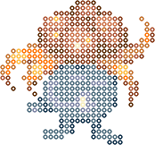 臭臭花 bead pattern