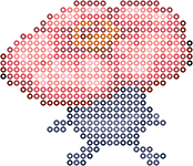 霸王花 bead pattern
