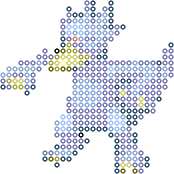哥达鸭 bead pattern
