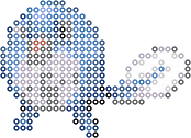 蚊香蝌蚪 bead pattern