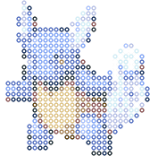 卡咪龟 bead pattern
